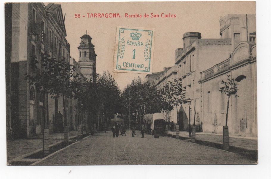 ESPAÑA POSTAL Nº 3 DE TARRAGONA